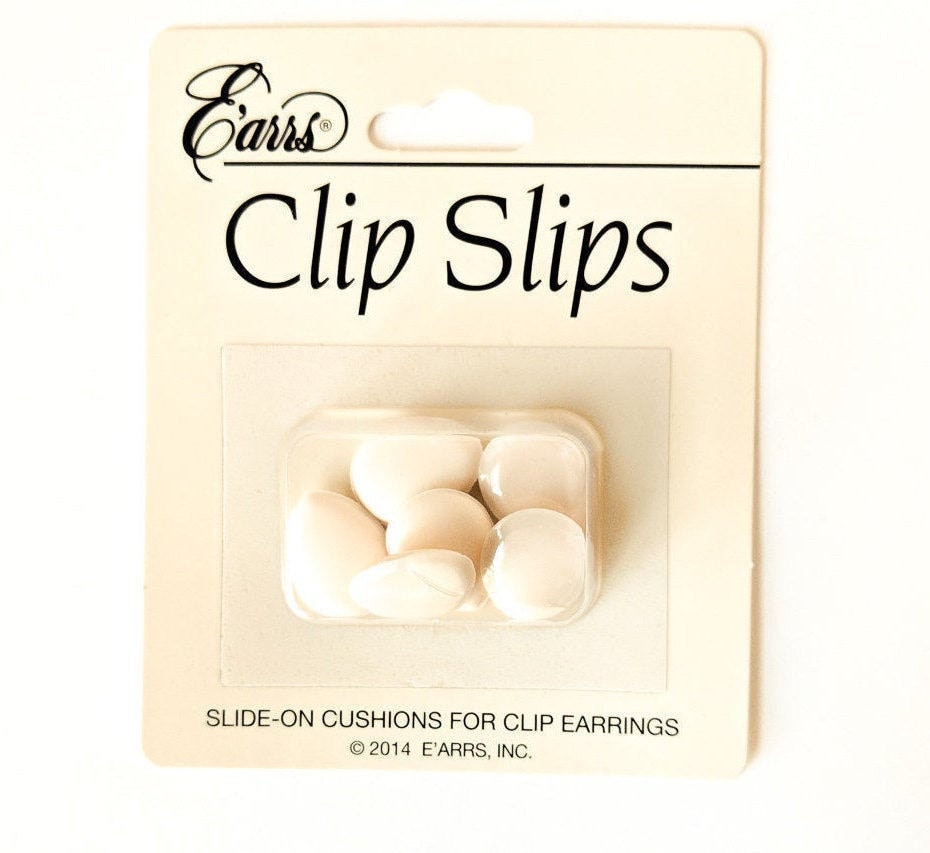 10 Clip On Earring Pads-Comfort Cushions for Clip Back Earrings Original Version