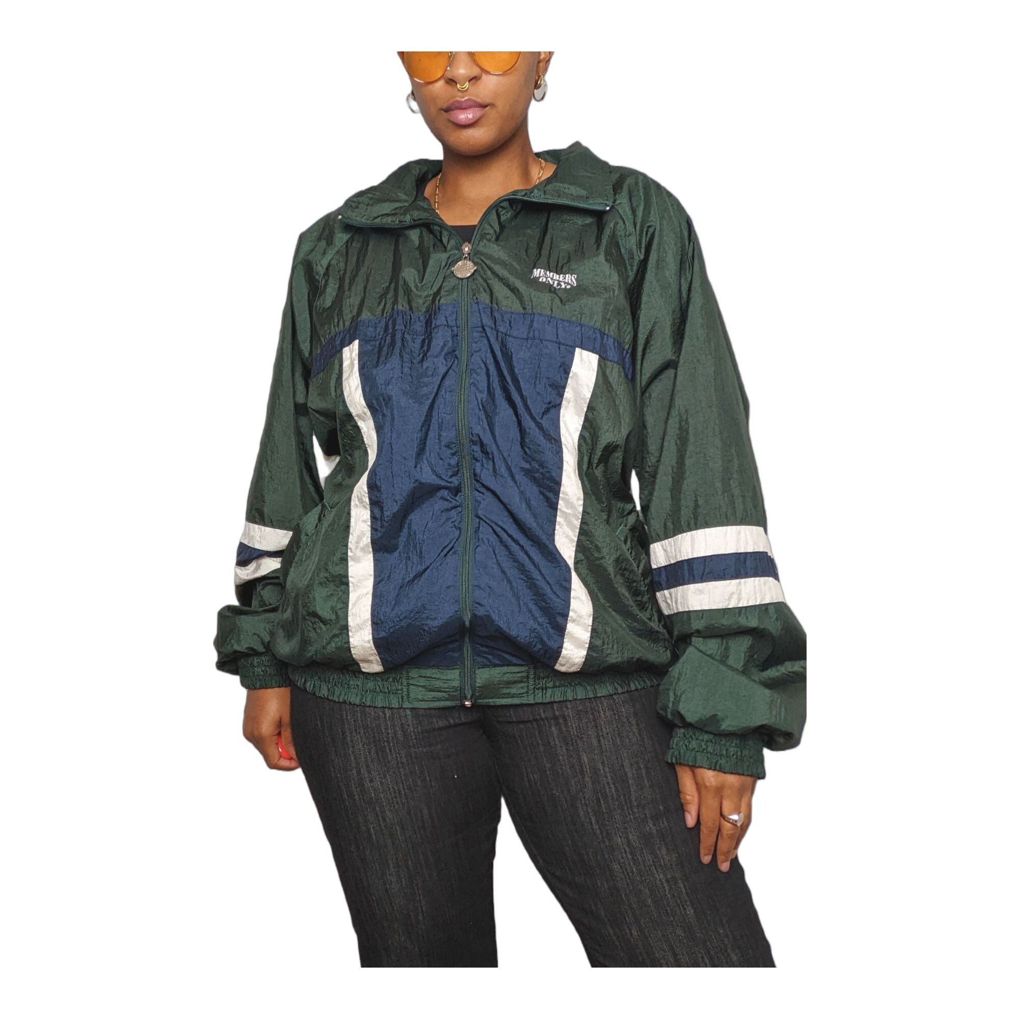 80s Windbreaker Plus Size - Etsy
