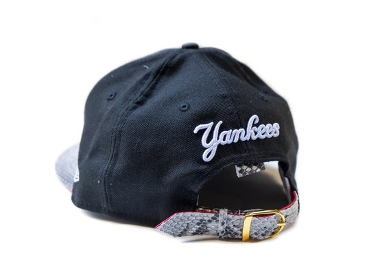 New Era New York Yankees Basic Logo Python Strapback - Etsy