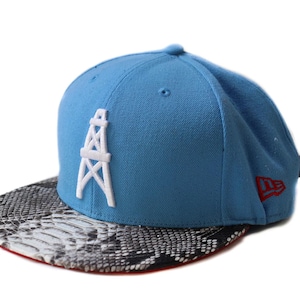 New Era Houston Oilers Basic Logo Strapback
