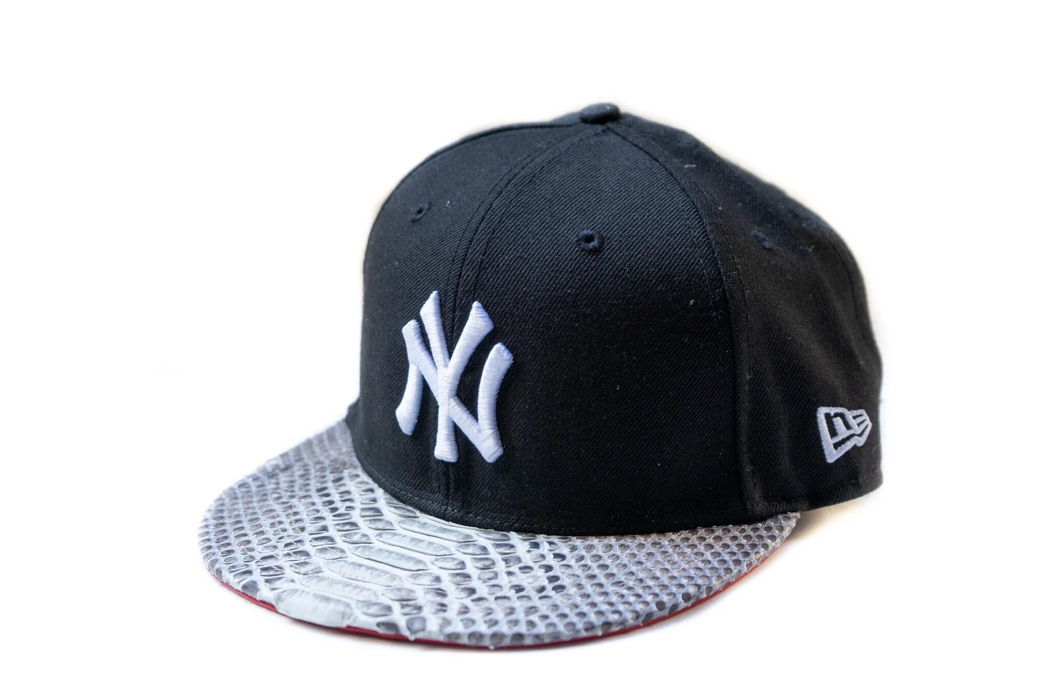 ■New Era■ Snake Pattern Jet Cap Pebble 14693907 New Era New York Yankees Snakeskin Print Womens 9FORTY