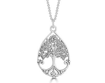 Tree of Life Necklace, Mothers Day Gift, Tree of Life Necklace Sterling Silver, Family Tree Necklace, Celtic Necklace, Sada Jewels