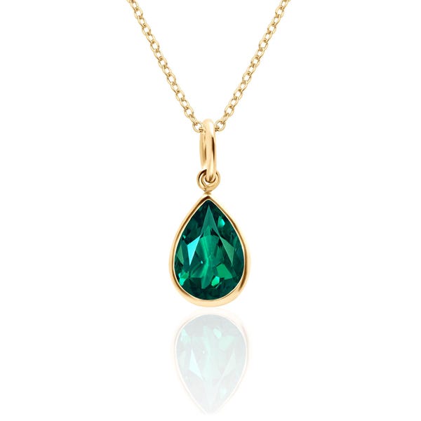 Monroe Emerald necklace main image 1