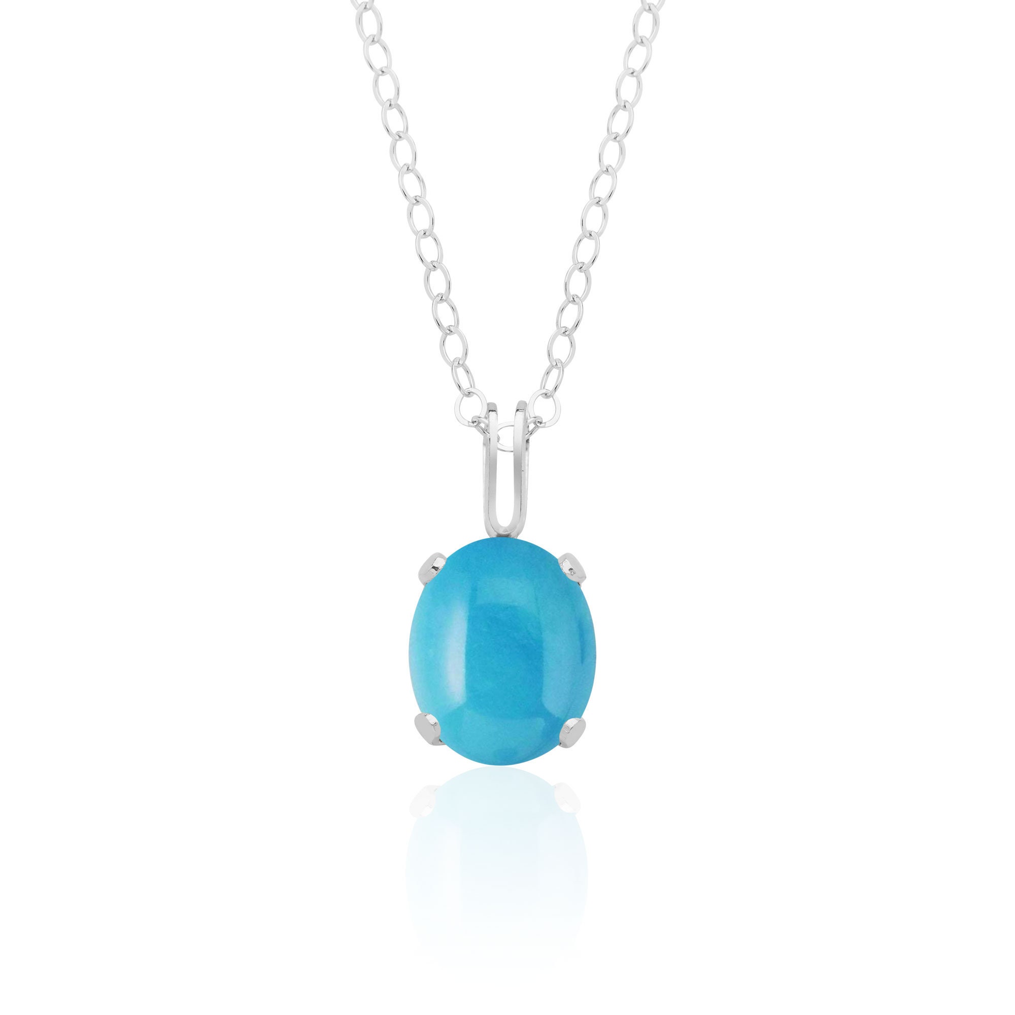 Sleeping Beauty Turquoise Necklaceロンハーマン Sleeping Beauty Turquoise Pendant Necklace for Women in 14K