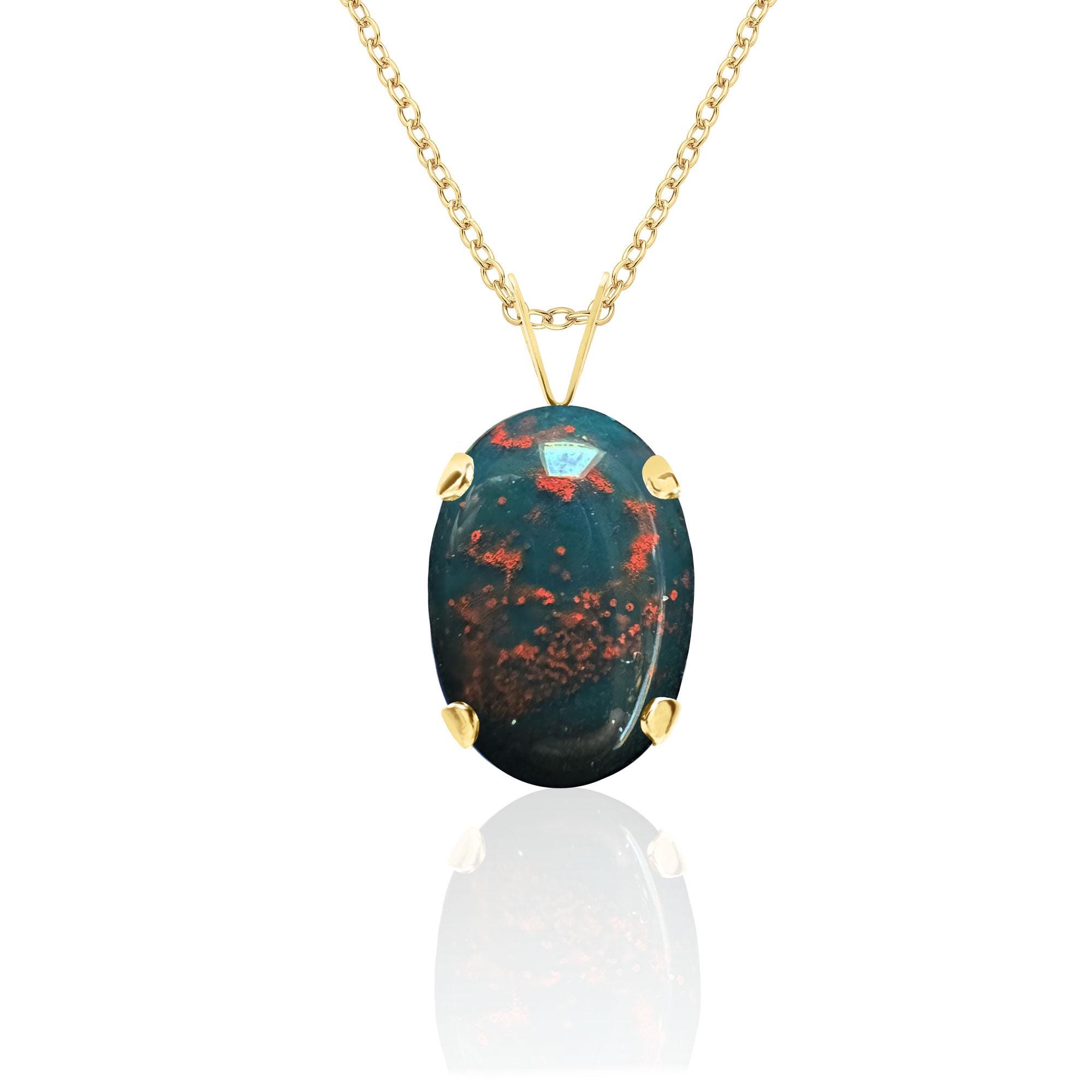 ★ROSEMONT★ 14K necklace (March birthstone) RS1308 March Birthstone Necklace, 14k Solid Gold Birthstone