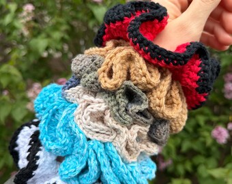 Handmade Crochet Chunky Scrunchie