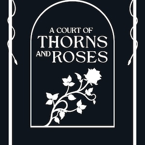 ACOTAR (serie completa disponible) por Sarah J Maas Diseño de portada de libro para encuadernación/reencuadernación / PNG / Para Cricut imagen 5