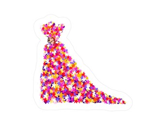 May Queen sticker Kiss-Cut Vinyl Decal | Midsommar sticker