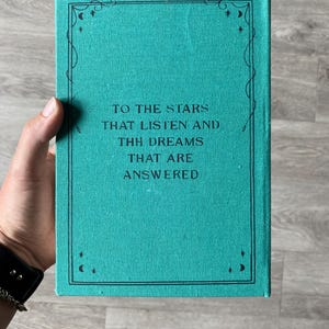 ACOTAR (serie completa disponible) por Sarah J Maas Diseño de portada de libro para encuadernación/reencuadernación / PNG / Para Cricut imagen 3