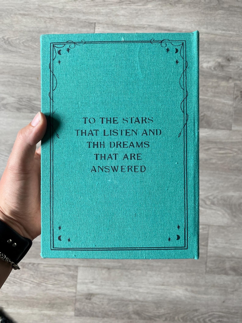 ACOTAR (serie completa disponible) por Sarah J Maas Diseño de portada de libro para encuadernación/reencuadernación / PNG / Para Cricut imagen 3