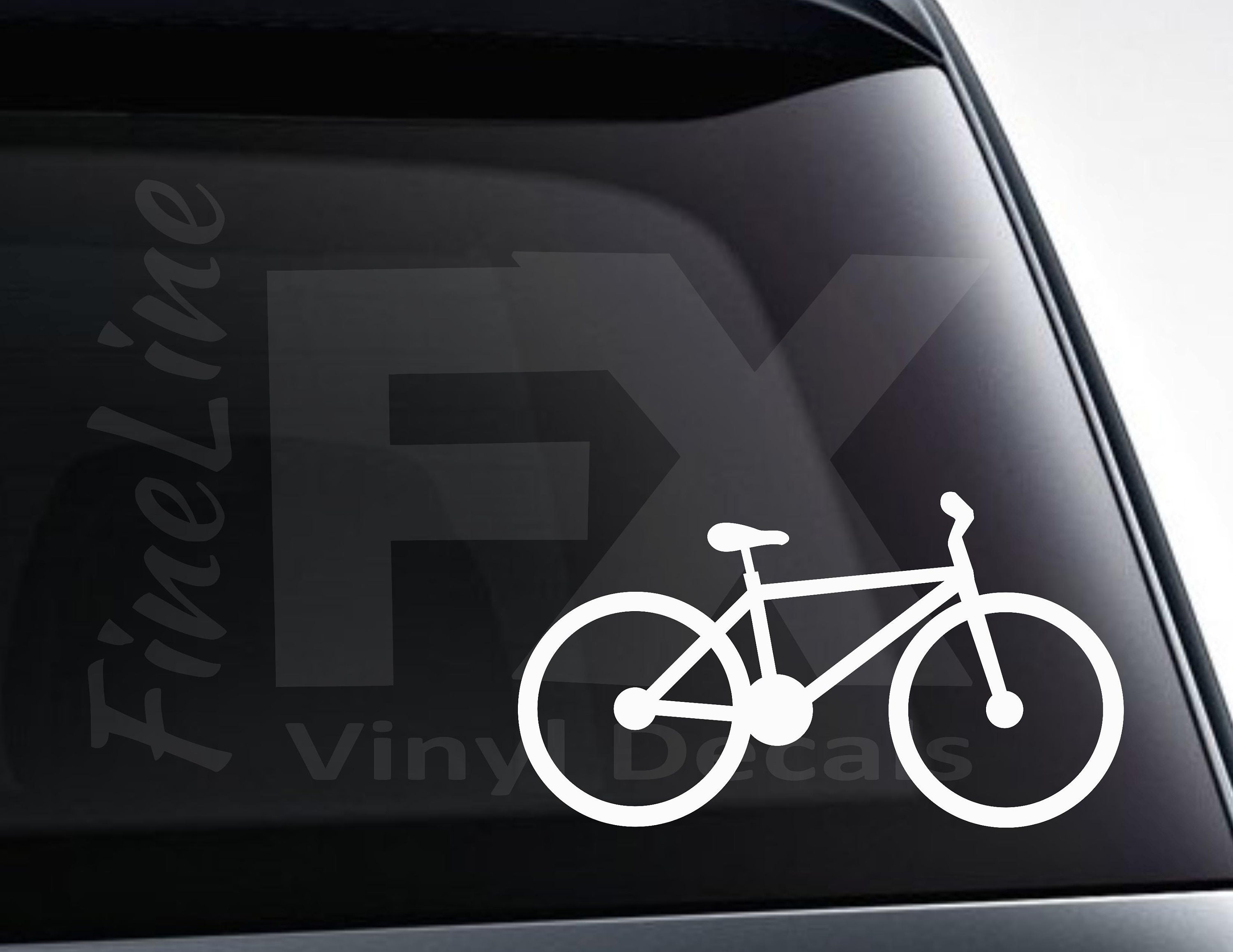 FUN CAR STICKER / DECAL I LOVE CYCLING REPLACE OLD TAX DISC 1 FREE NEW 