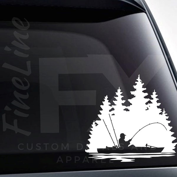 Kayak Decal Etsy