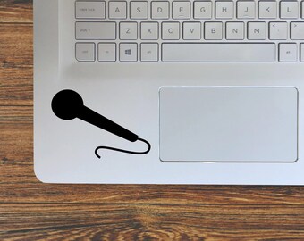 Microphone, Mic, Music, Rap, Record, Decal, Car Decal, Laptop Decal ...
