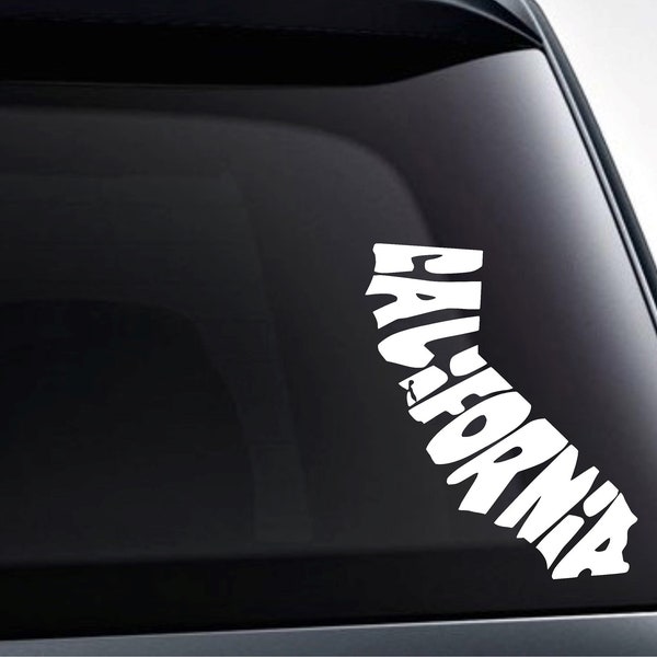 Oakland Athletics A's Sticker Decal – California Map Vinyl For Car, Boat, Laptop, Window