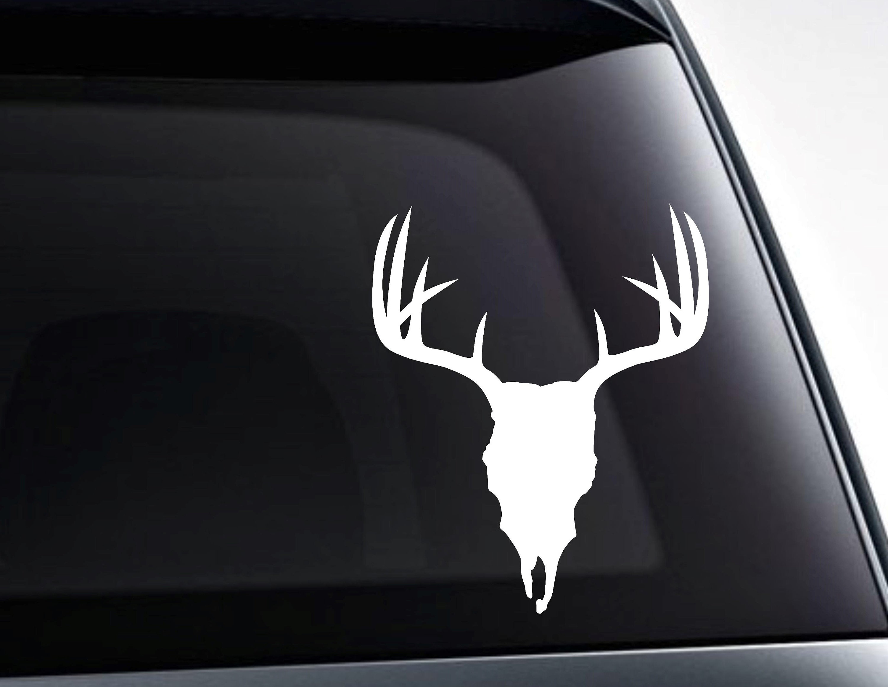 COLOR Deer Elk Antler Skull Vinyl Decal Sticker U Pick SIZE COLOR Deer Elk Antler Skull Vinyl Decal Sticker U Pick SIZE