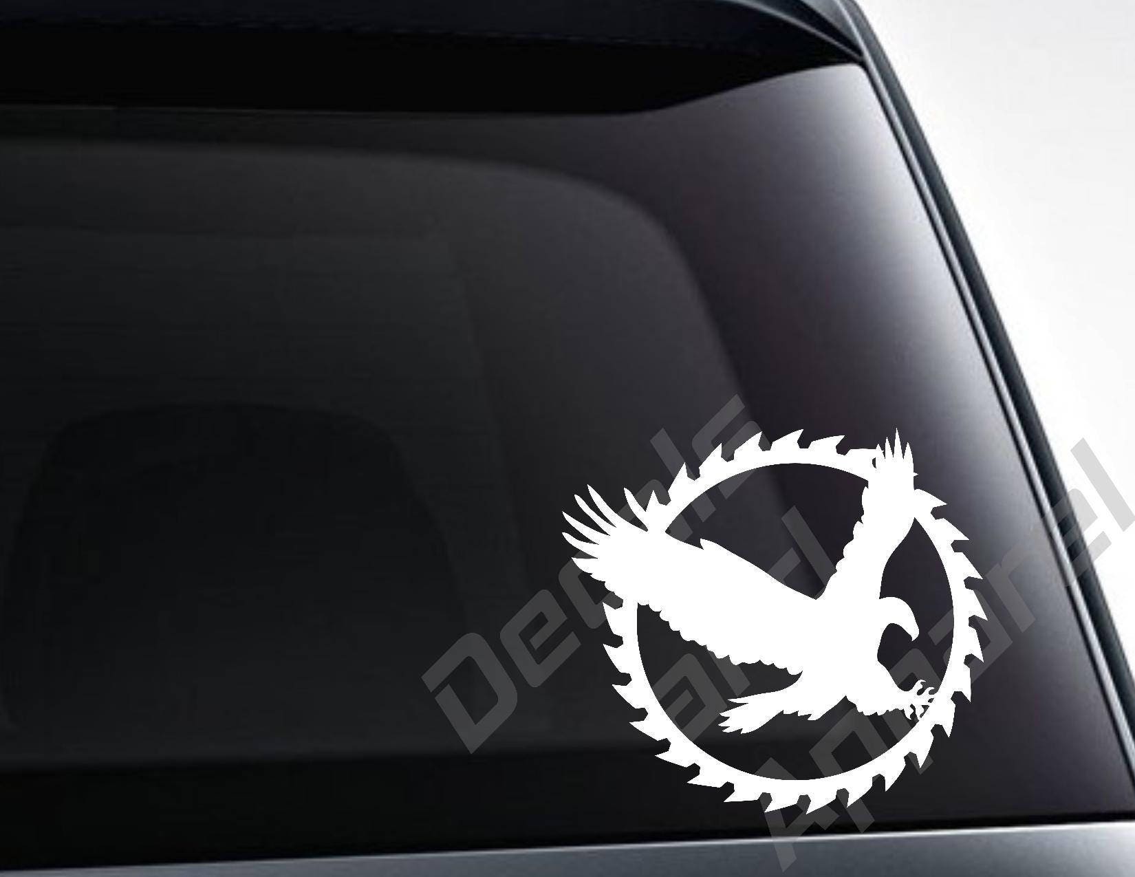 Yin Yang Skulls Sticker for Car Truck Laptop Toolbox Wall Tumbler Window Decal