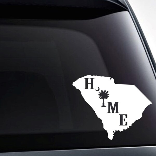 Sc Car Sticker South Carolina Decal - Etsy