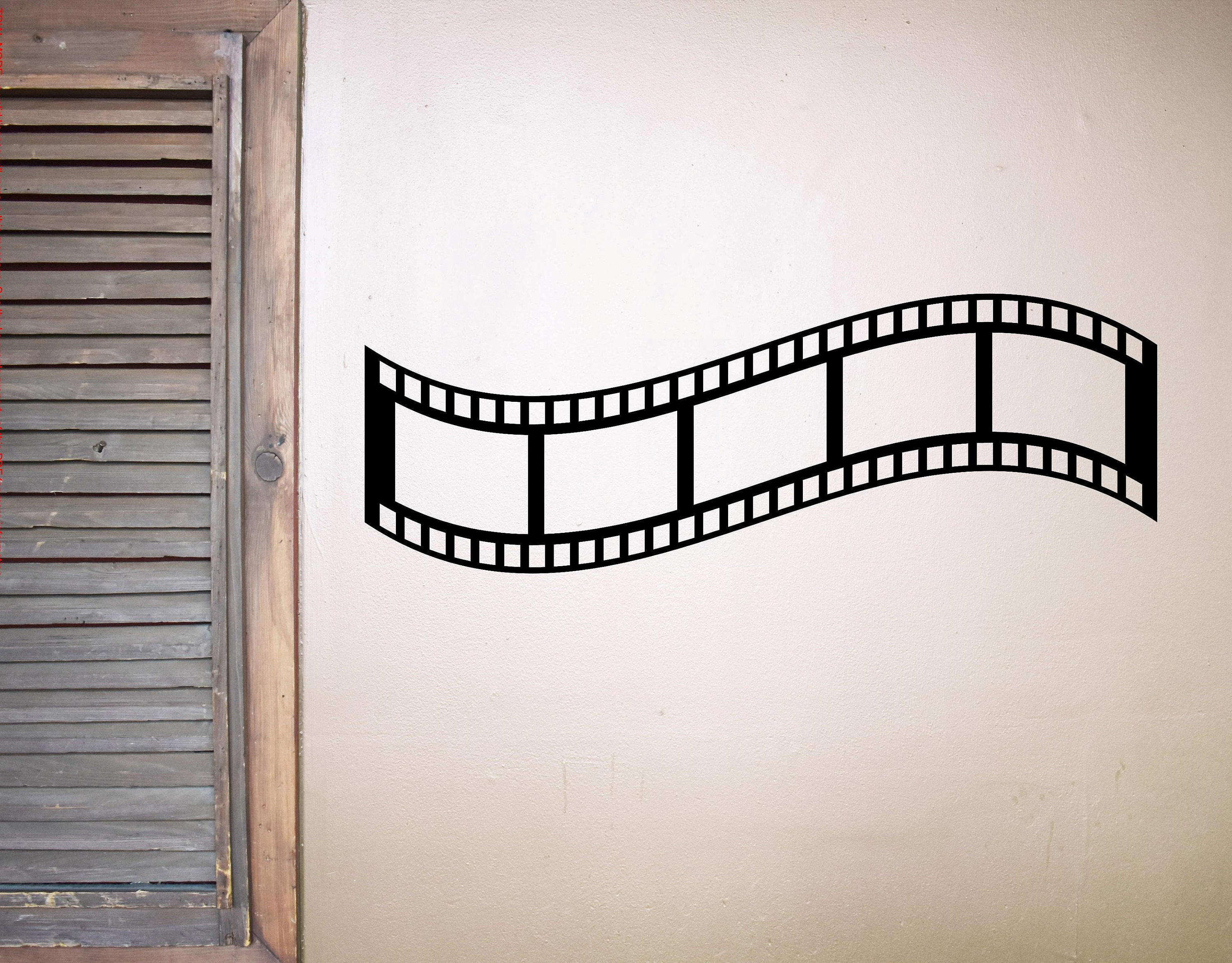 Photography Film Strip Wall Decal / Home Decor Wall Decor Etsy