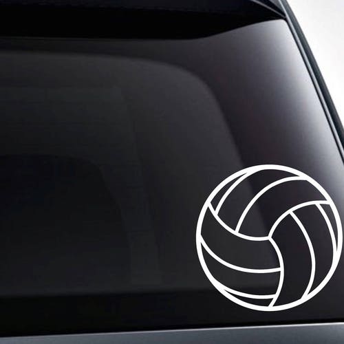 Volleyball Vinyl Decal Sticker / Decal for Cars Laptops Etsy