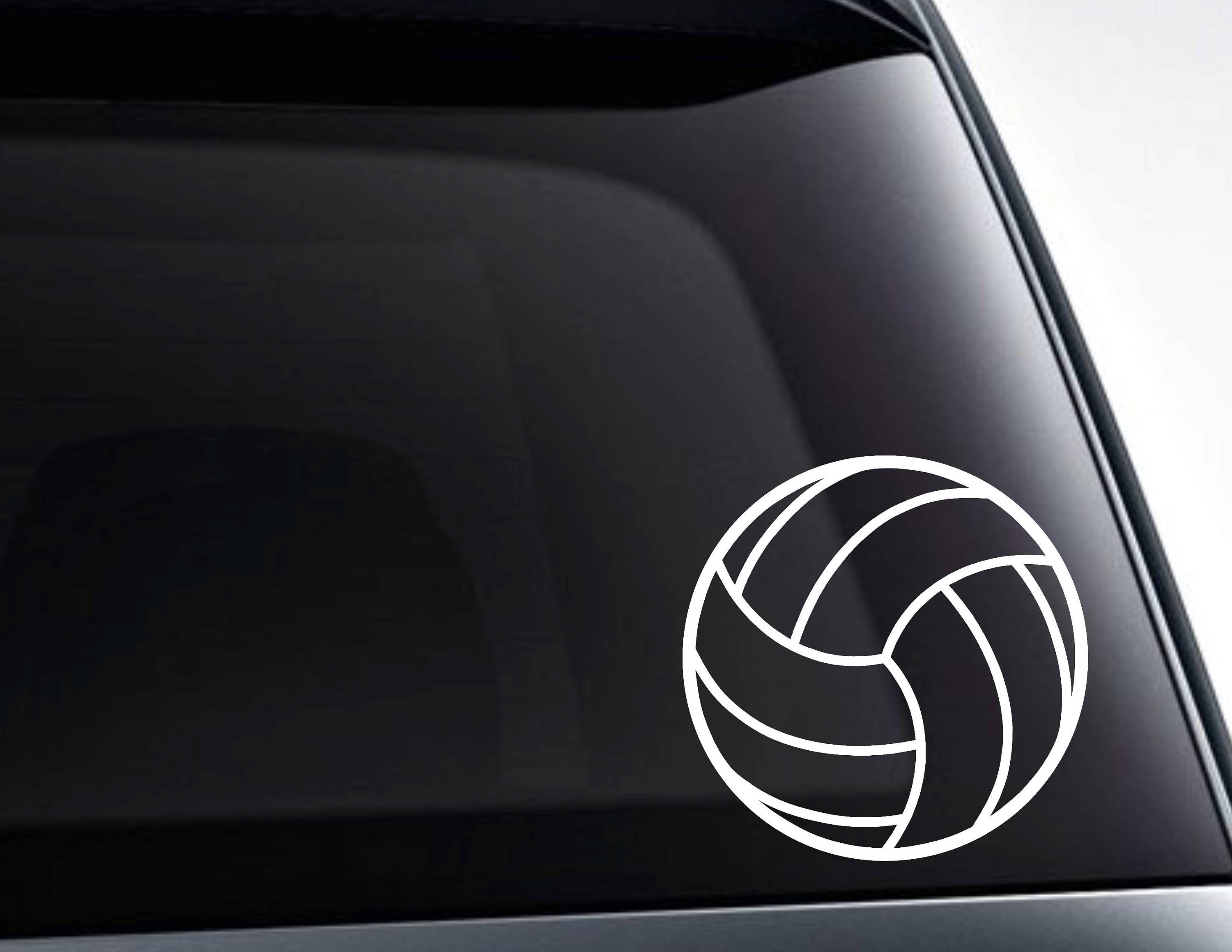Minimalist Volleyball Decal