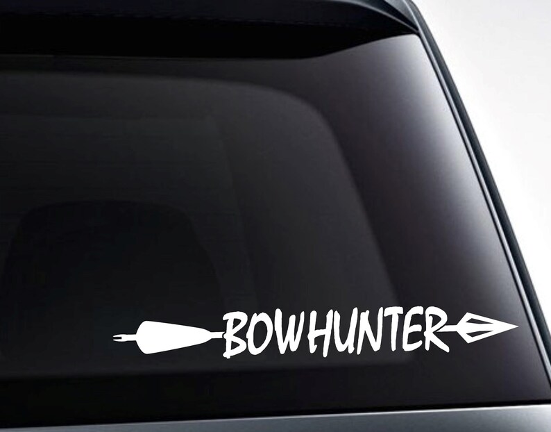 Bowhunter Archery Hunting Arrow Vinyl Decal Sticker / Decals Etsy UK