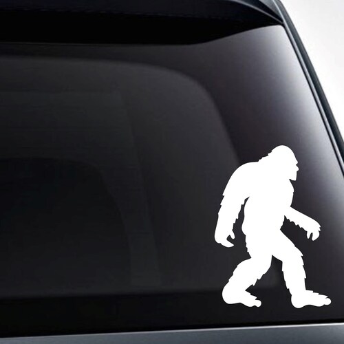 Bigfoot Sasquatch Vinyl Decal Sticker Etsy