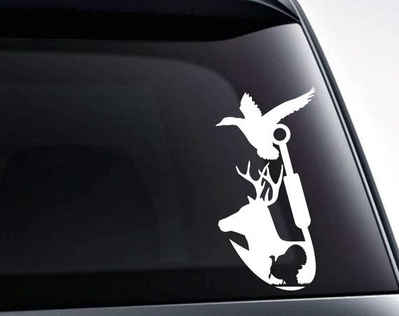 WILD TURKEY Vinyl Oracal Car Auto Decal Window Sticker Hunting Outdoors