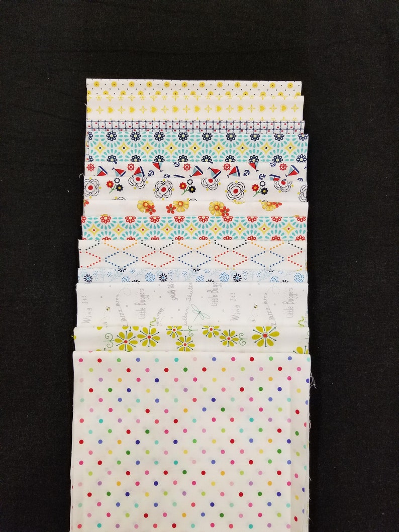 Hansel and Grettel Fabric bundle of 13 playful quarter yards