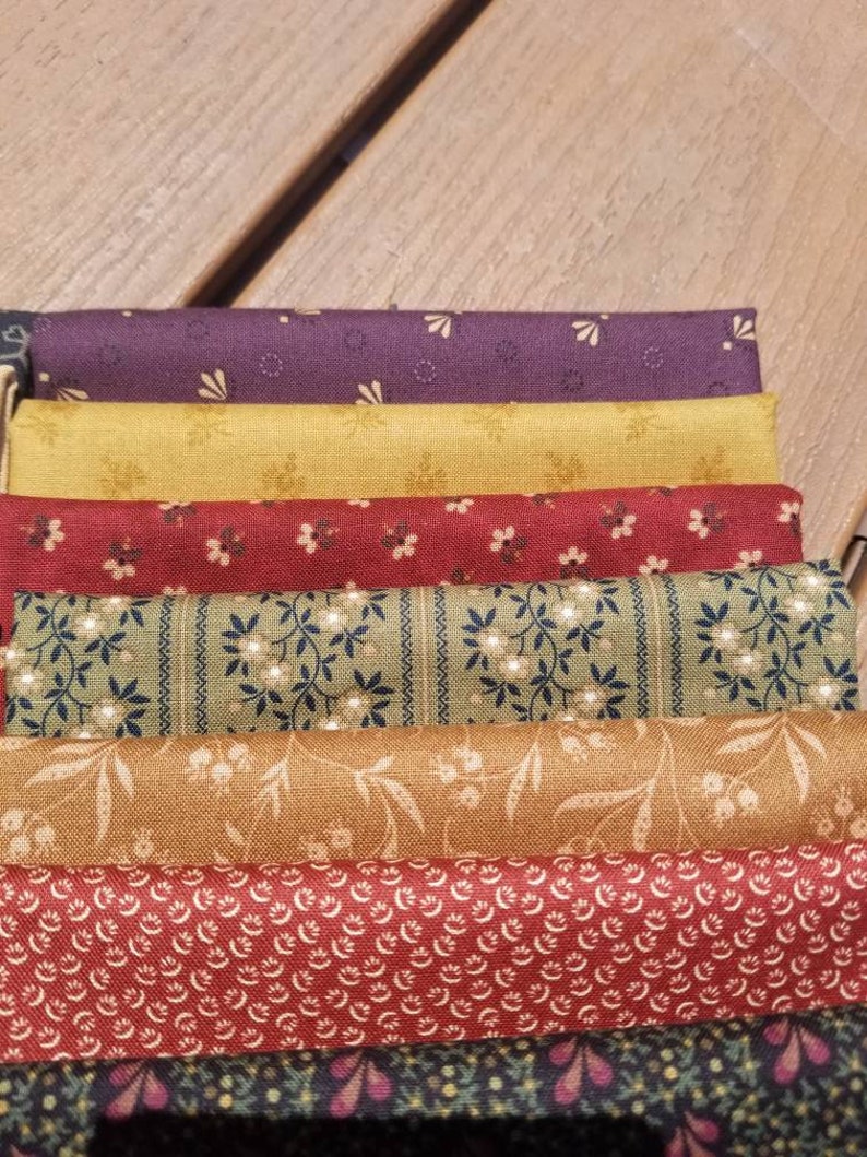 Abundant Beauty Civil war fat quarters fabric bundle of 24 Etsy