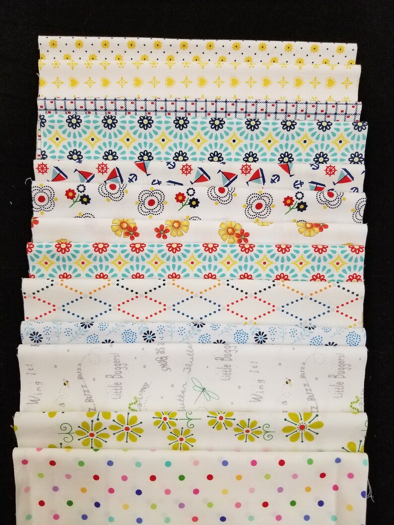 Hansel and Grettel Fabric bundle of 13 playful quarter yards
