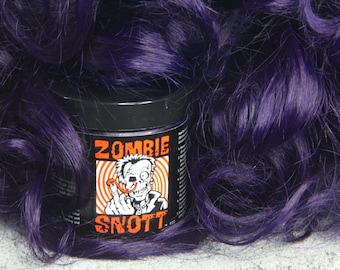 Zombie Snott "Violet X" BRAND NEW long-lasting hair color to DYE for! - 4oz Jar