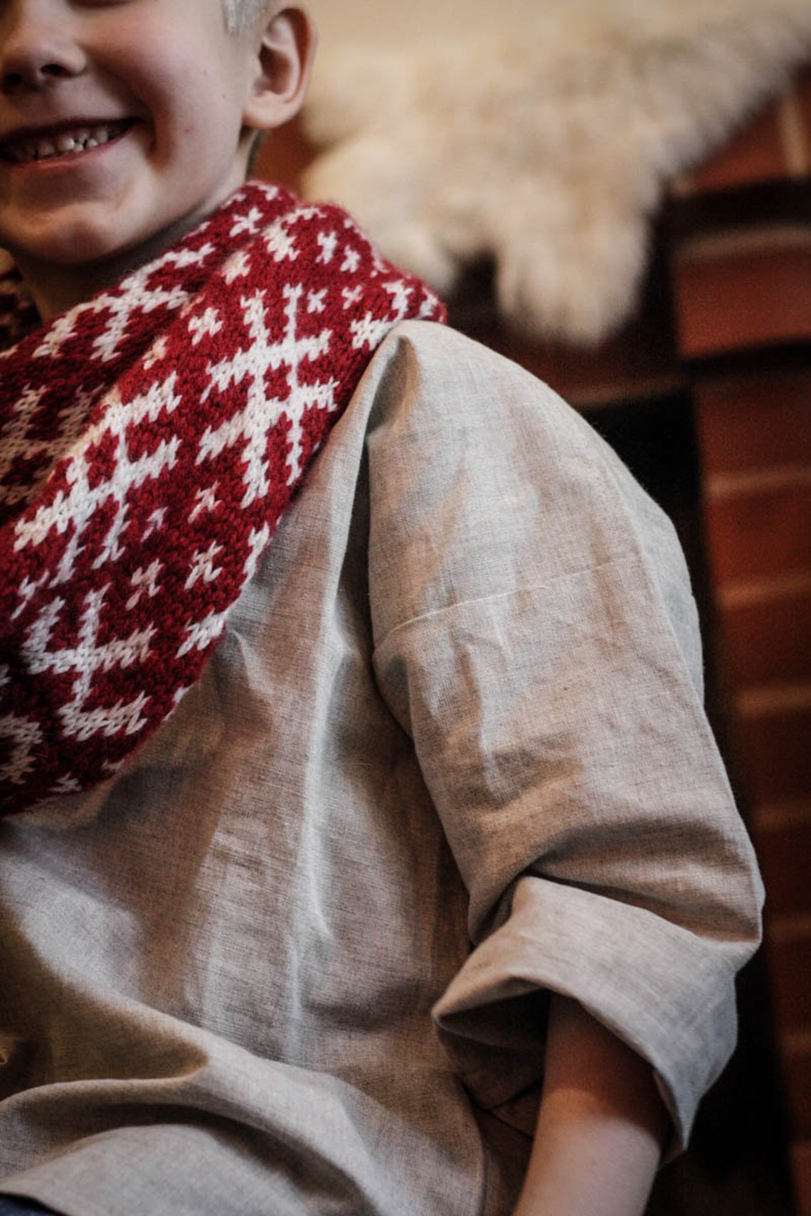 Baby Boy Linen Shirt Natural Children's Wear Grey Cotton Etsy