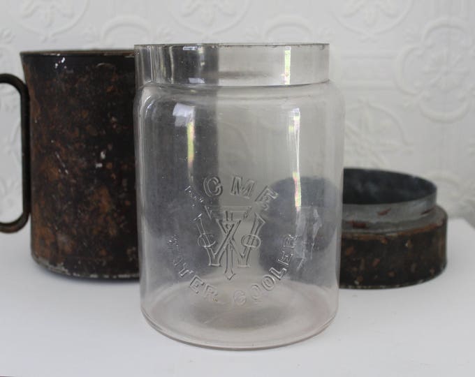 Antique ACME Metal/glass Water Cooler Etsy