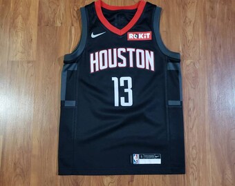 black and red james harden jersey
