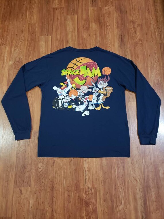 Vintage Space Jam Shirt Bugs Bunny All Over Print Tune Squad -  Hong  Kong