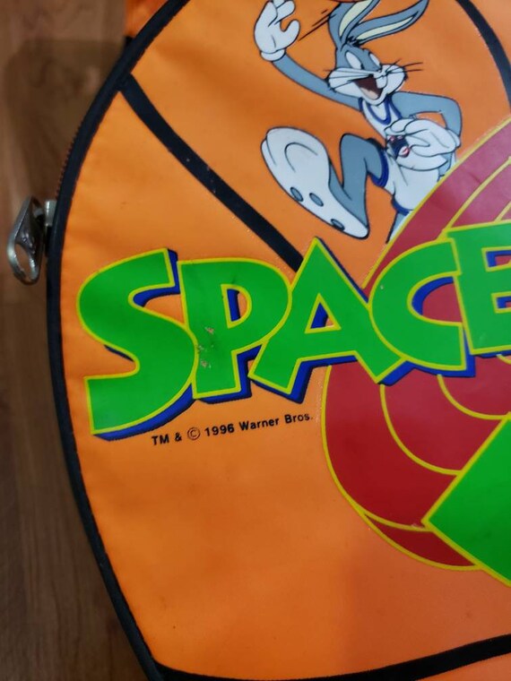 Vintage 1996 Space Jam Bugs Bunny Taz rare backpa… - image 5