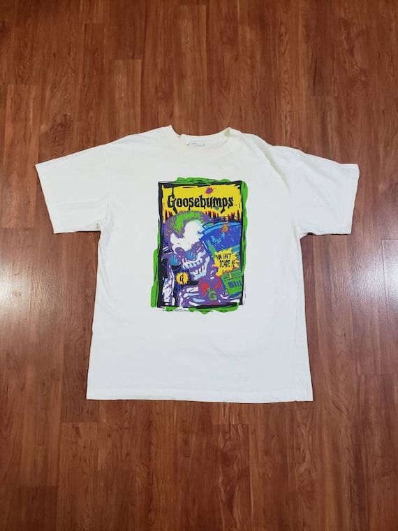 Vintage 1995 Goosebumps Scare Tee Shirt Halloween… - image 1