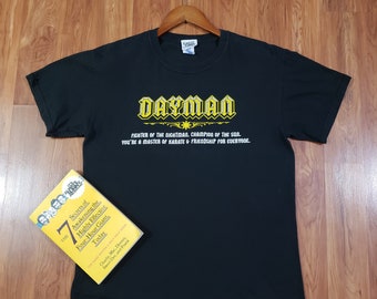 2009 It's Always Sunny in Philadelphia the Dayman song black shirt adult Size Medium + book collectable merch Charlie Mac Dennis Frank