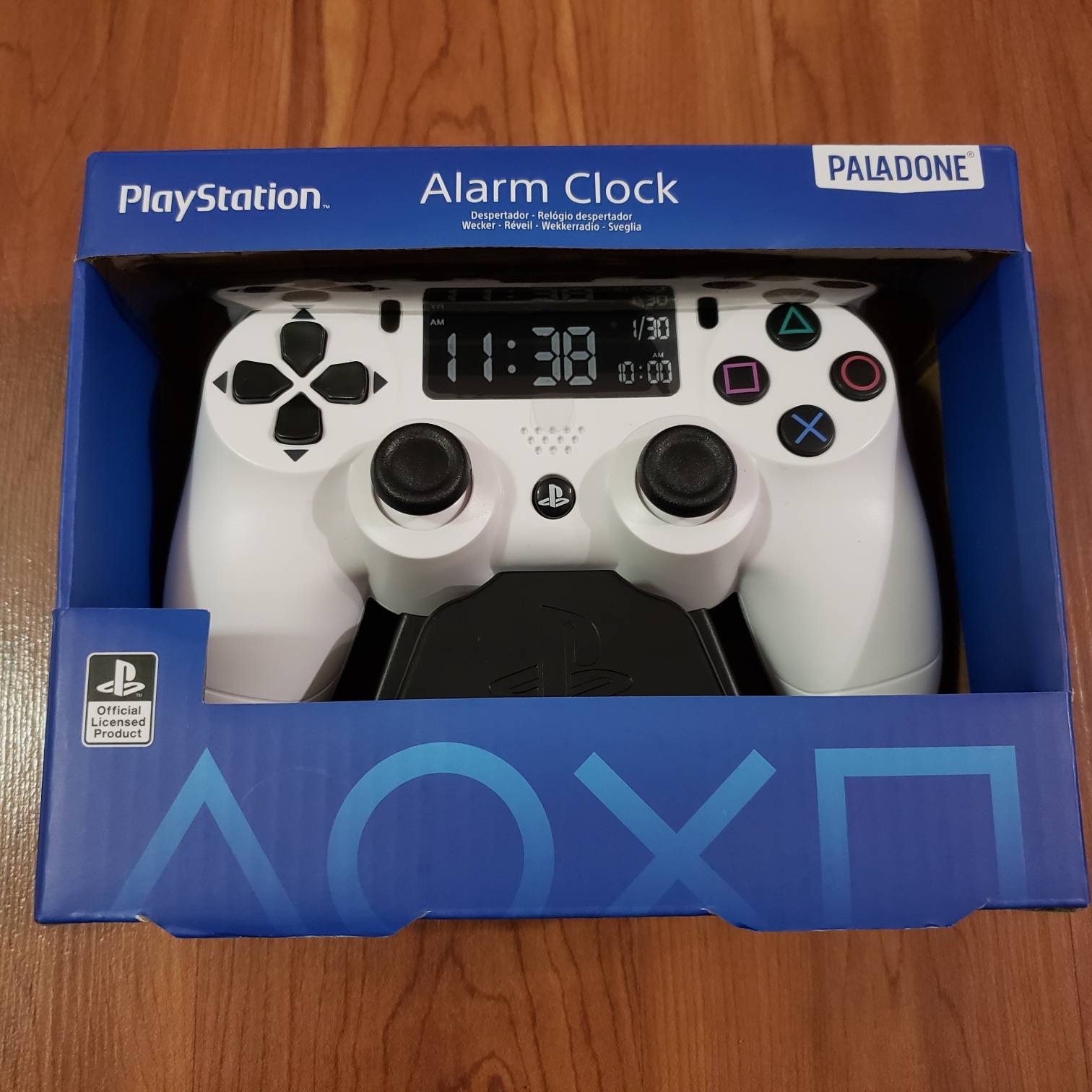 Playstation Digital Alarm Clock USB LCD Electronic PS4, 44 OFF