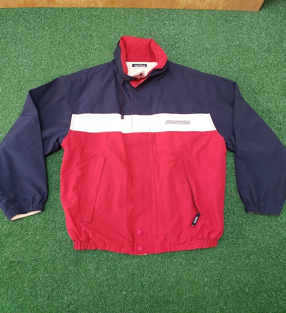 Vintage Nautica Blue water challenge jacket