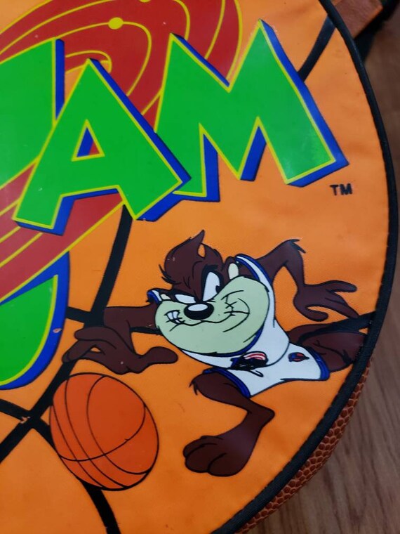 Vintage 1996 Space Jam Bugs Bunny Taz rare backpa… - image 6