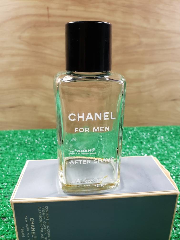 RARE Empty Vintage CHANEL for Men After Shave 4 Oz. 118ml 