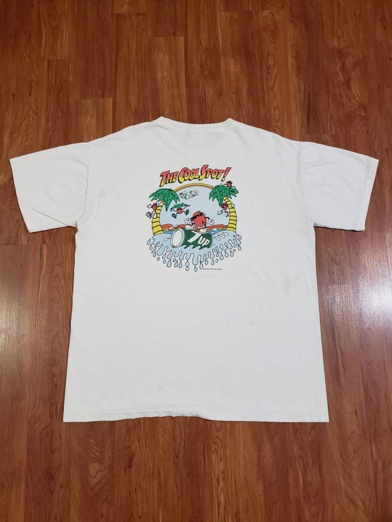 Vintage 7up white shirt The cool spot surfing a c… - image 1