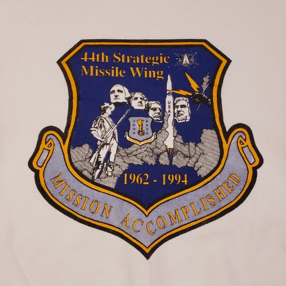 Vintage 1990s 44th Strategic missile wing 1994 mi… - image 9