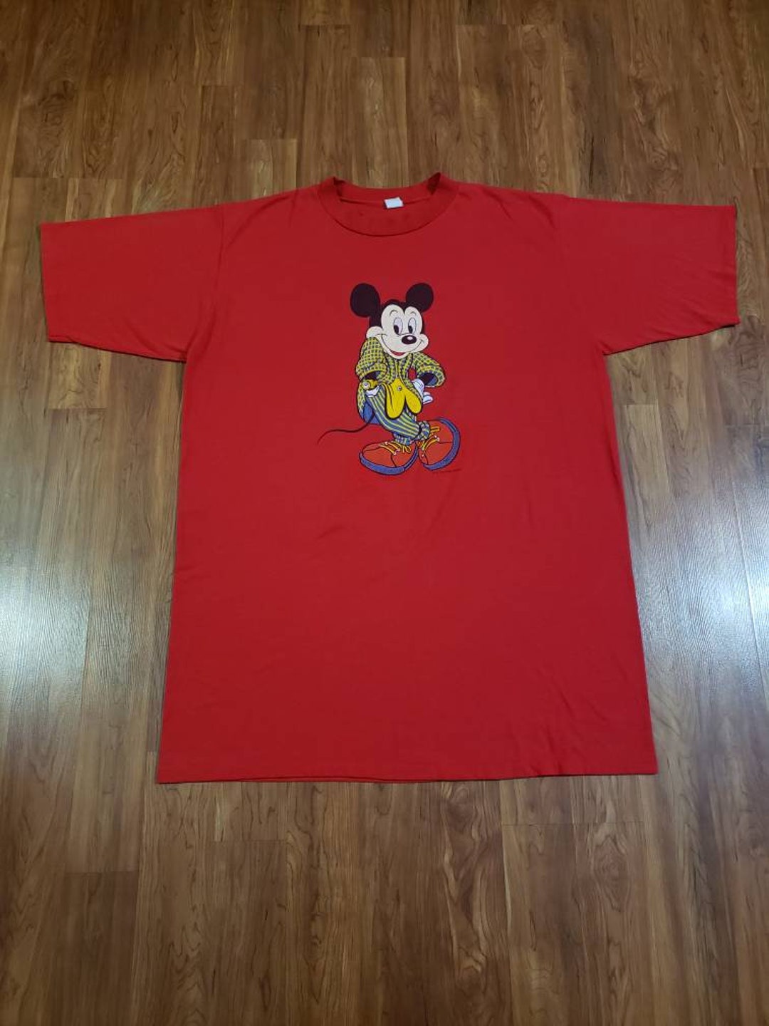 Mickey Mouse Chanel Logo Shirt - Vintagenclassic Tee