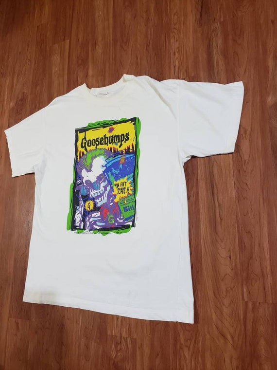 Vintage 1995 Goosebumps Scare Tee Shirt Halloween… - image 5