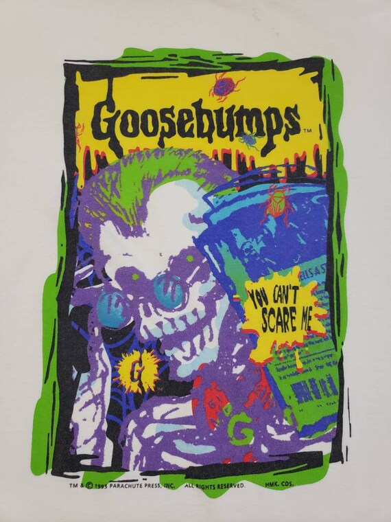 Vintage 1995 Goosebumps Scare Tee Shirt Halloween… - image 2