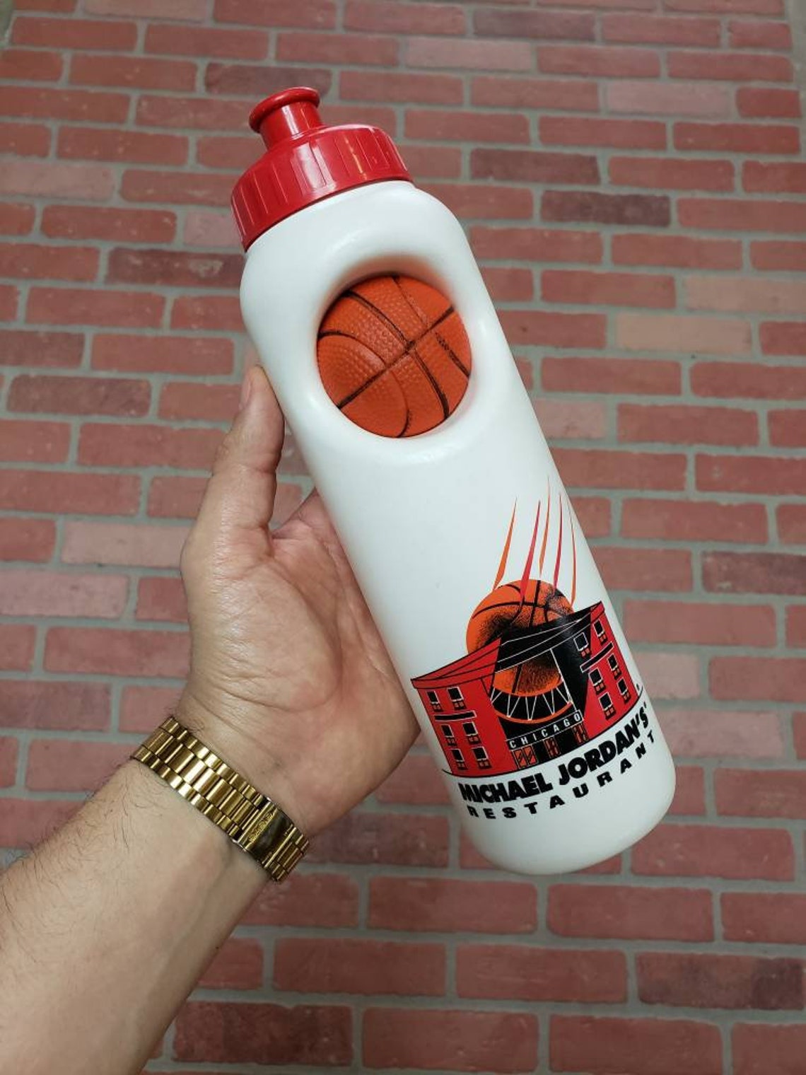 Vintage Michael Jordan Restaurant Chicago Sports Bottle From Etsy