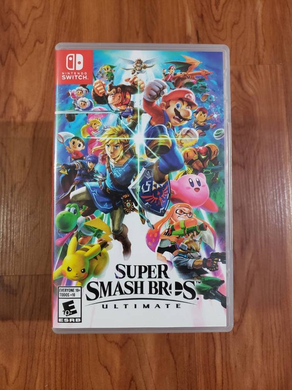 Super Smash Bros Ultimate Nintendo Switch Official Nintendo 2018 Made in  Japan Game - Etsy