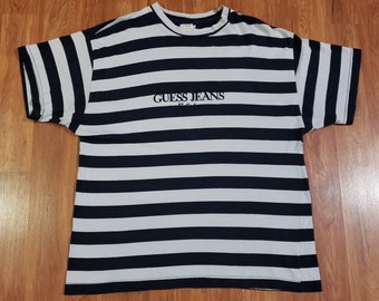 Guess Striped Tee - Etsy